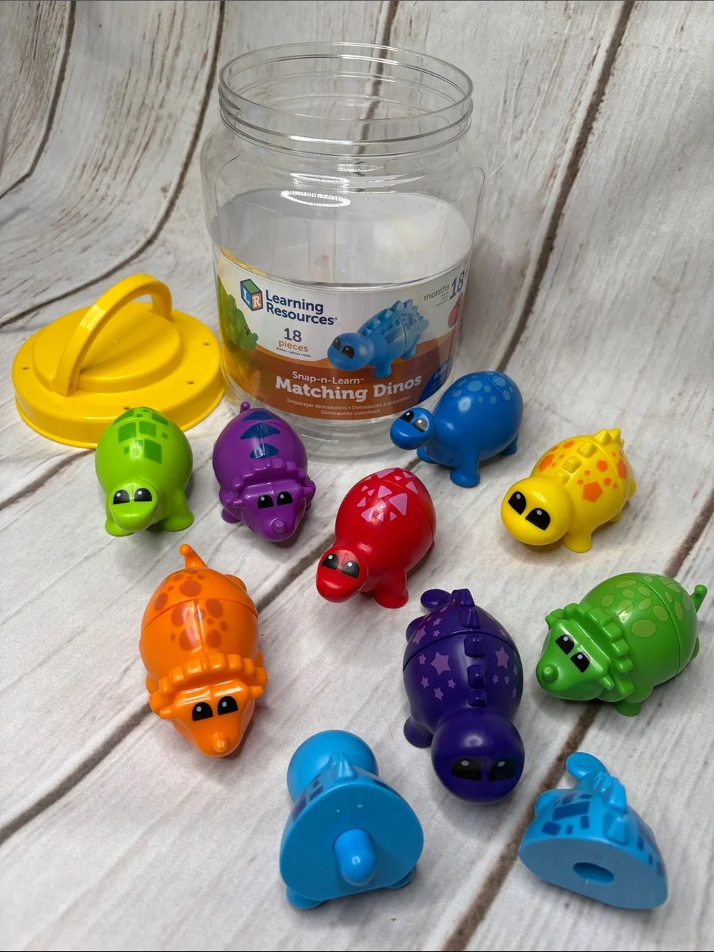 Bundle of 2 Toddler Learning Toys For Shapes & Colors